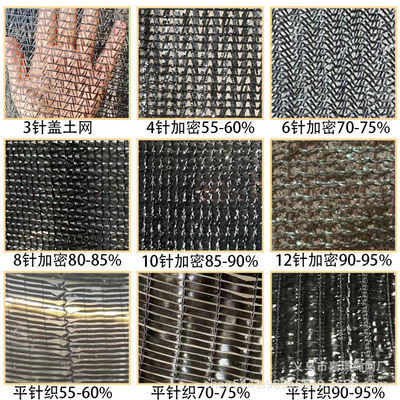 Outdoor Garden HDPE Sunshade Net With Anti-UV Coating  Sunshade Protection
