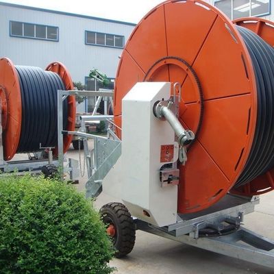 Direct Supply Jp90-300 Reel Hose Sprinkling IRRIGATION SYSTEM for Agriculture Farm Machine Used Farm Water Hose Reel Systems
