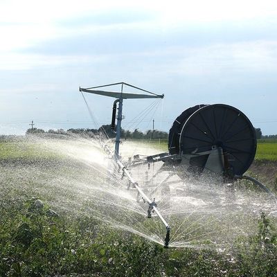 Direct Supply Jp90-300 Reel Hose Sprinkling IRRIGATION SYSTEM for Agriculture Farm Machine Used Farm Water Hose Reel Systems