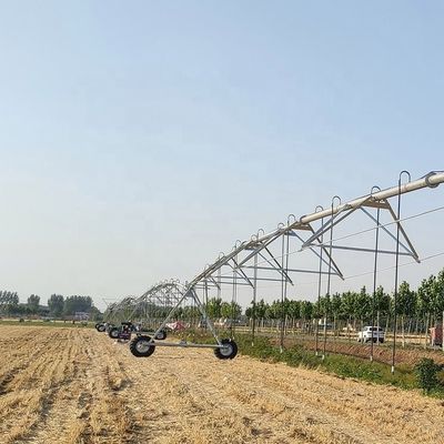 2023 Lateral Move Irrigation High Rigidity 3800 KG Central Pivot Irrigation System for Automatic Engines