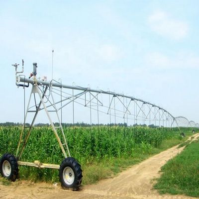 2023 Lateral Move Irrigation High Rigidity 3800 KG Central Pivot Irrigation System for Automatic Engines