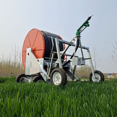 Stronger Flexible  Metal Hose Reel Irrigation System For Garden