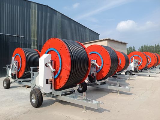 Stronger Flexible  Metal Hose Reel Irrigation System For Garden