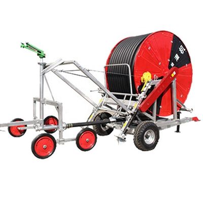Advanced Metal Rain Gun Sprinkler Hose Reel Irrigation System with Remote Monitoring and Spray Machine