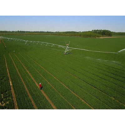 Mobile Center Pivot Irrigation System Movable Lateral Towing Style Farm Agricultural Sprinkler Featuring Core Bearing Components