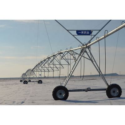 Mobile Center Pivot Irrigation System Movable Lateral Towing Style Farm Agricultural Sprinkler Featuring Core Bearing Components