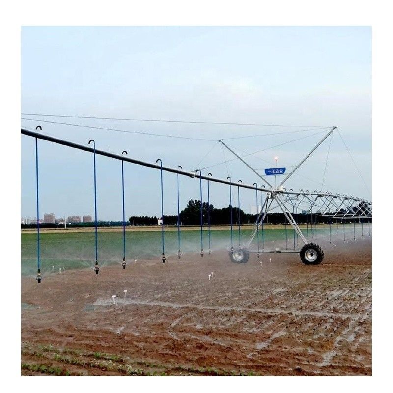 2024 Farm Rotating Center Pivot Irrigation Device with Remote Monitoring and Axial Spinning Sprinklers Solutions